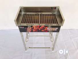 Alfaham Oven Double Bat Stainless Steel