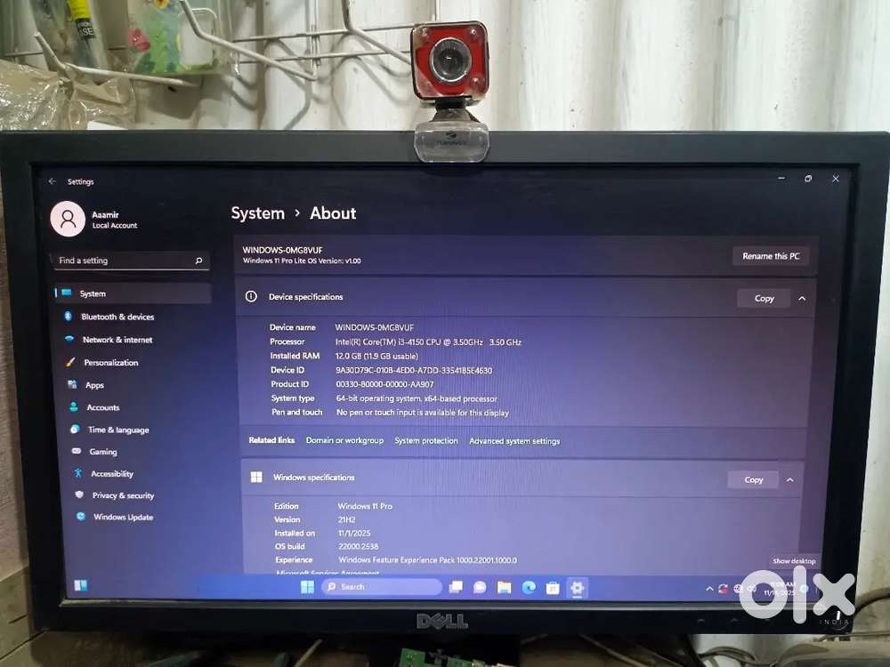 1tb hard disk  12gb ram