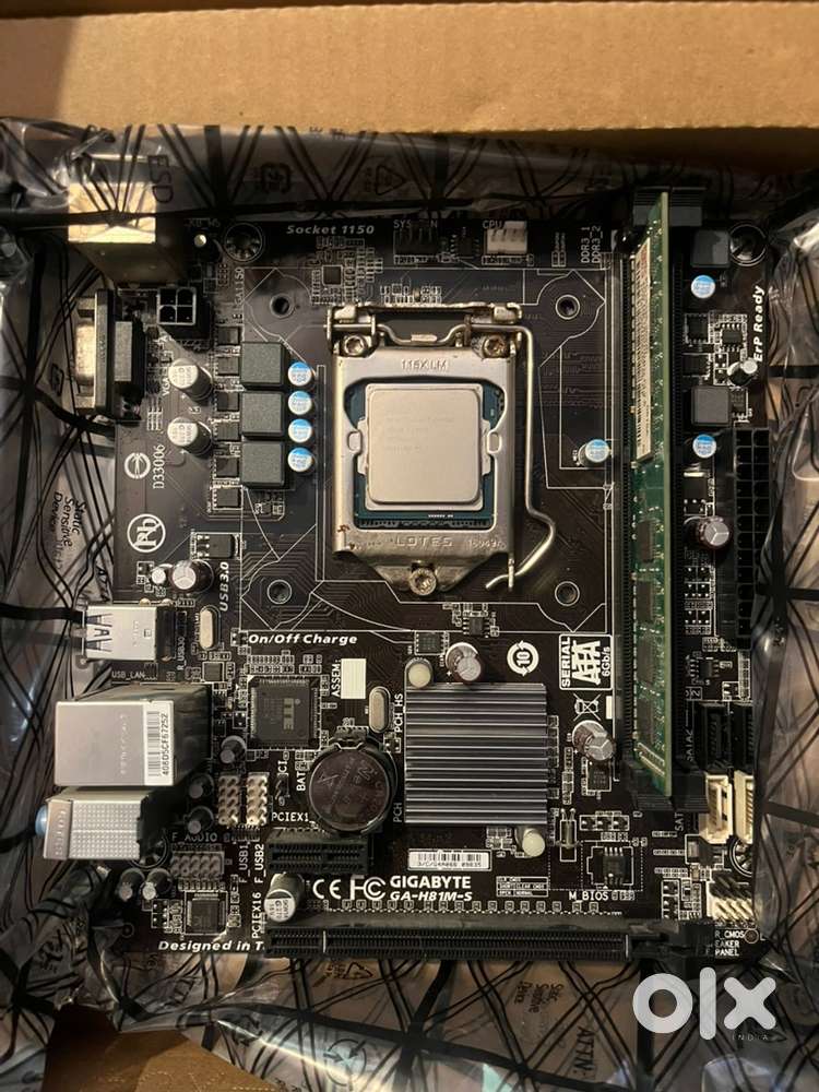 i7 4790+mothberboard+4 gb ram