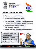 Work from home without investment