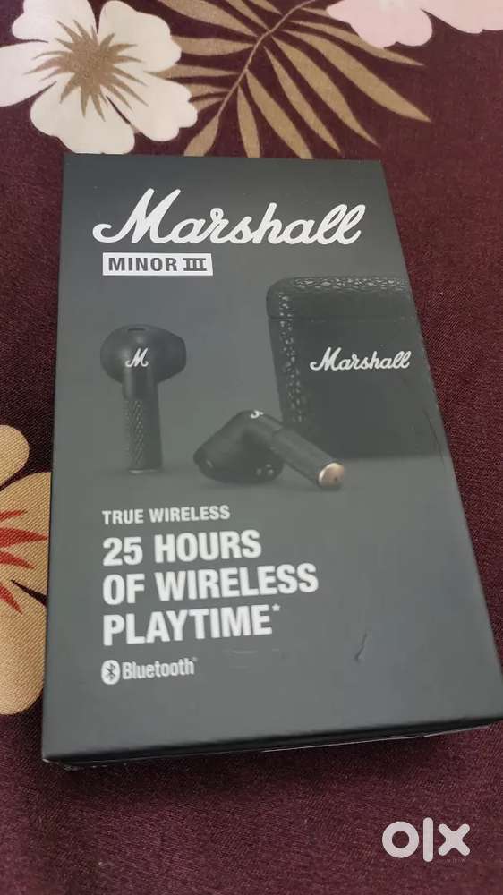 Sealed - Marshall Minor III True Wireless Earbuds – 25 Hours Playtime