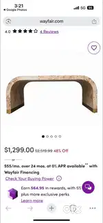 Imported Coffee/Centre Table