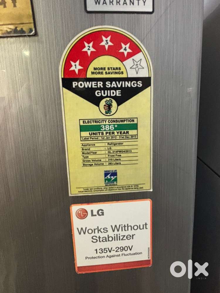 Lg 4 star fridge