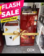 Flash sale on fridge and washing machine