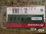 Transcend 4GB desktop RAM seal packed