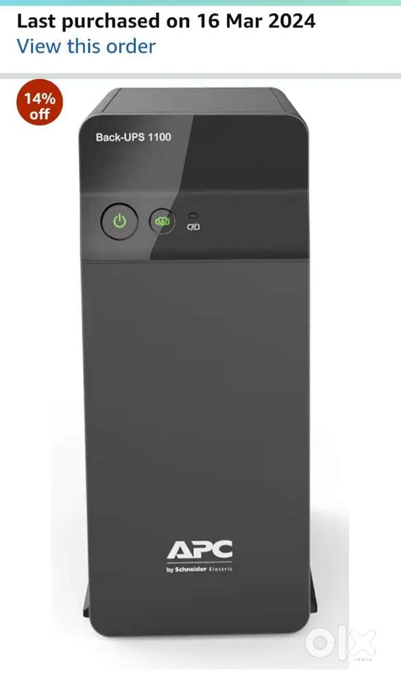 Gaming/ work from home UPS 1100VA