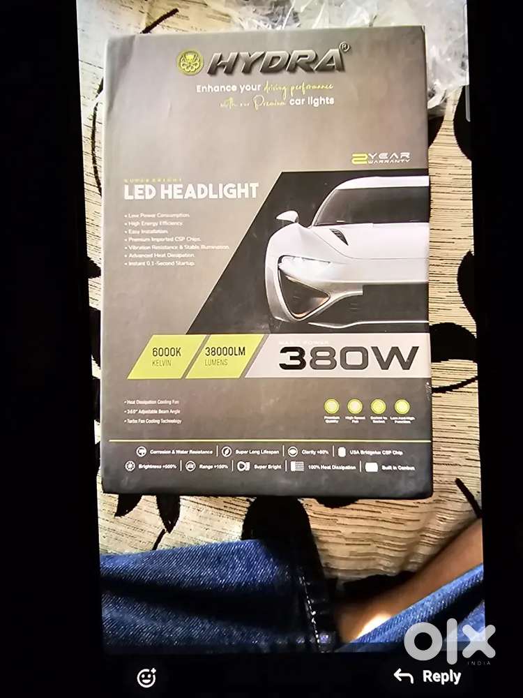 H-11 led headlight 380w