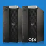 Dell t5810 server 18core 36threads 32ram 512m.2 nvme 24 moniter 2gb