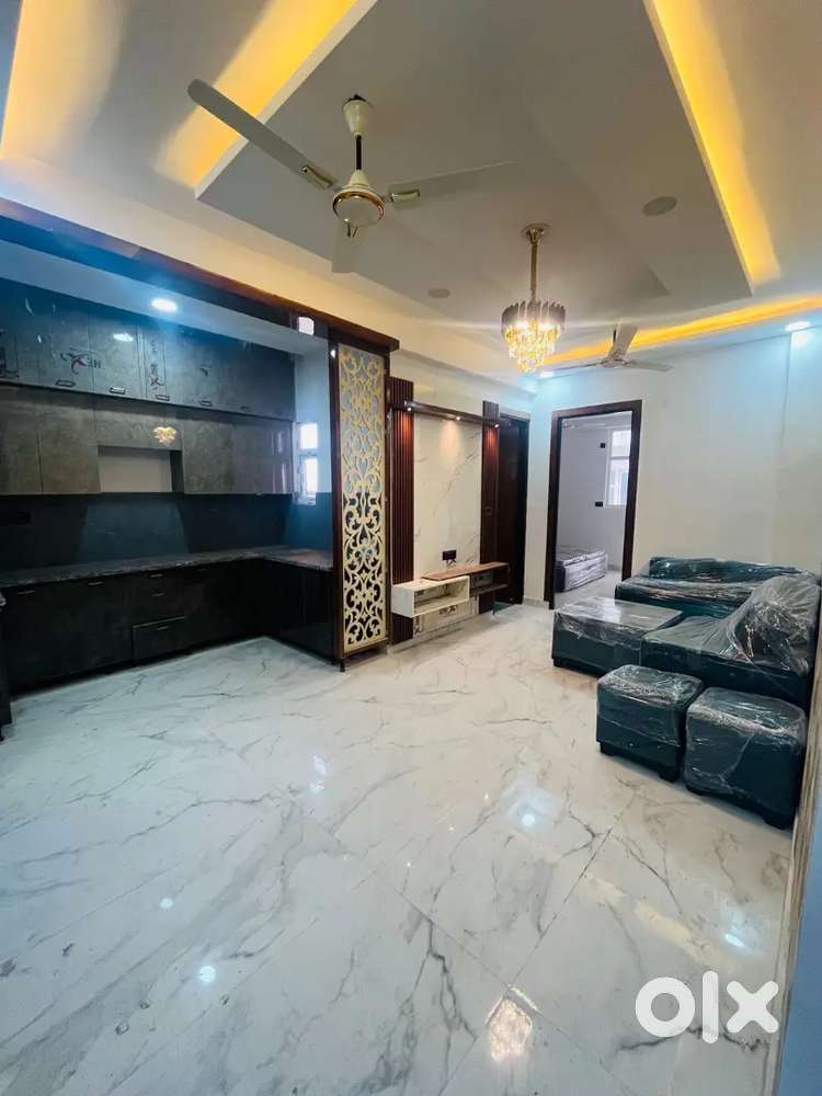 2bhk semi furnished flat 80 % loan available