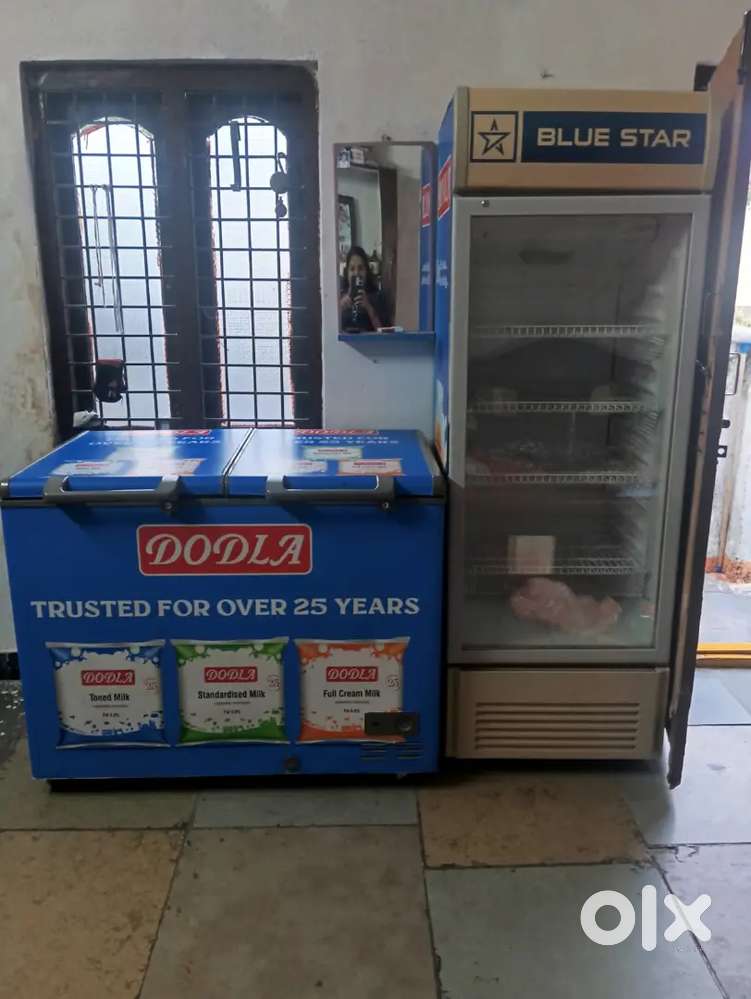 3 commercial fridges