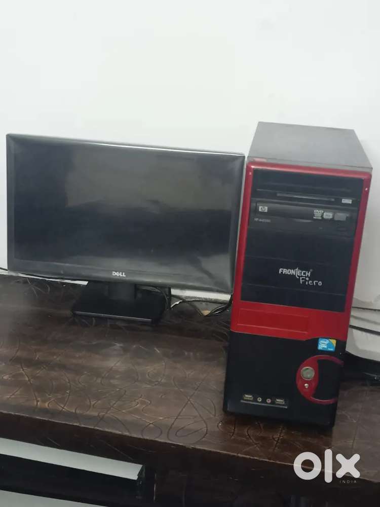 Used Computer with 22 inch dell led.