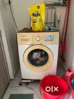 Samsung front load washing machine and fridge available