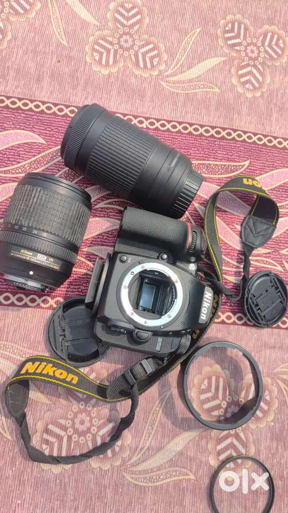 Nikon D7500 DSLR Camera with Double Lens -Excellent Condition