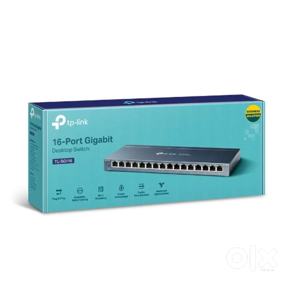 TL-SG116
16-Port Gigabit Desktop Switch