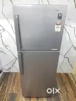 Samsung digital inverter 253ltrs crome body double door refrigerator**