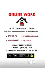 Online work in home