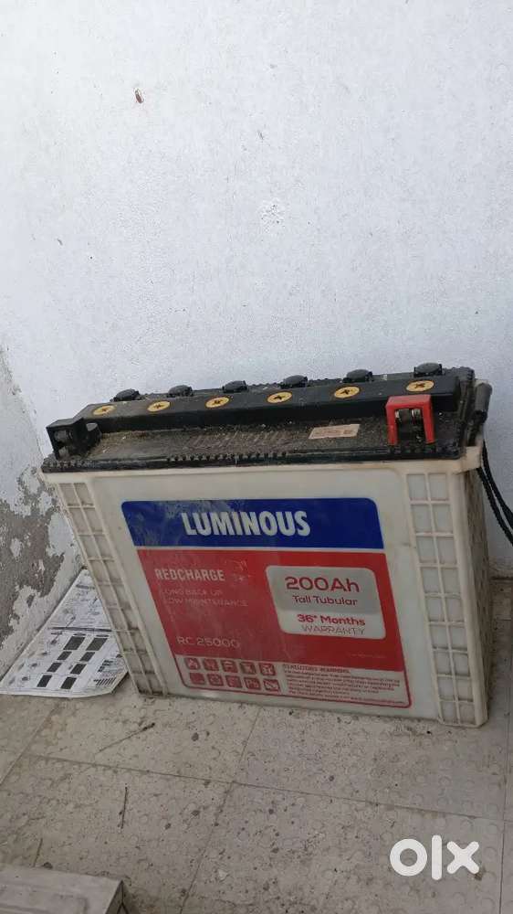 Luminous Battery 200 AH Inverter ECCO 1650