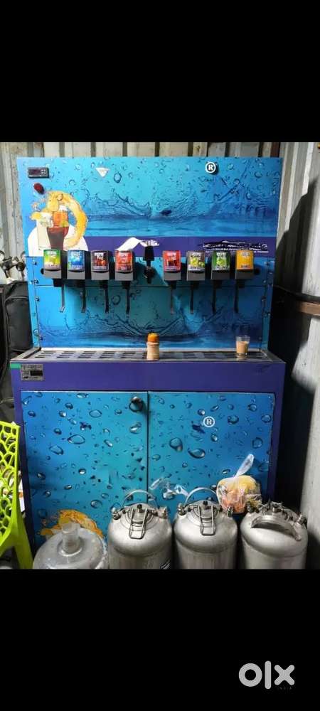 Soda Machine ( 8 flavour + 1 booster)