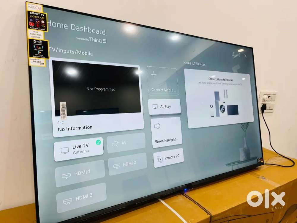 Big discount on LED TV all sizes Android WiFi Smart 1 year warranty