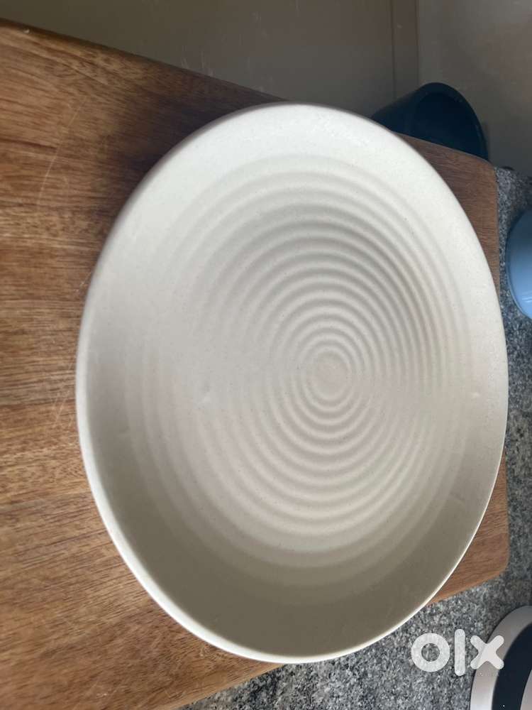 Dinner plates 2 nos of ceramic from fabindia