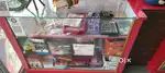 Glass display counter best quality