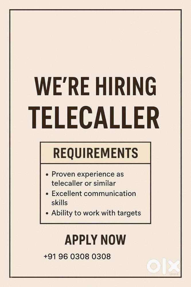 Experienced Telecaller with Telugu & English