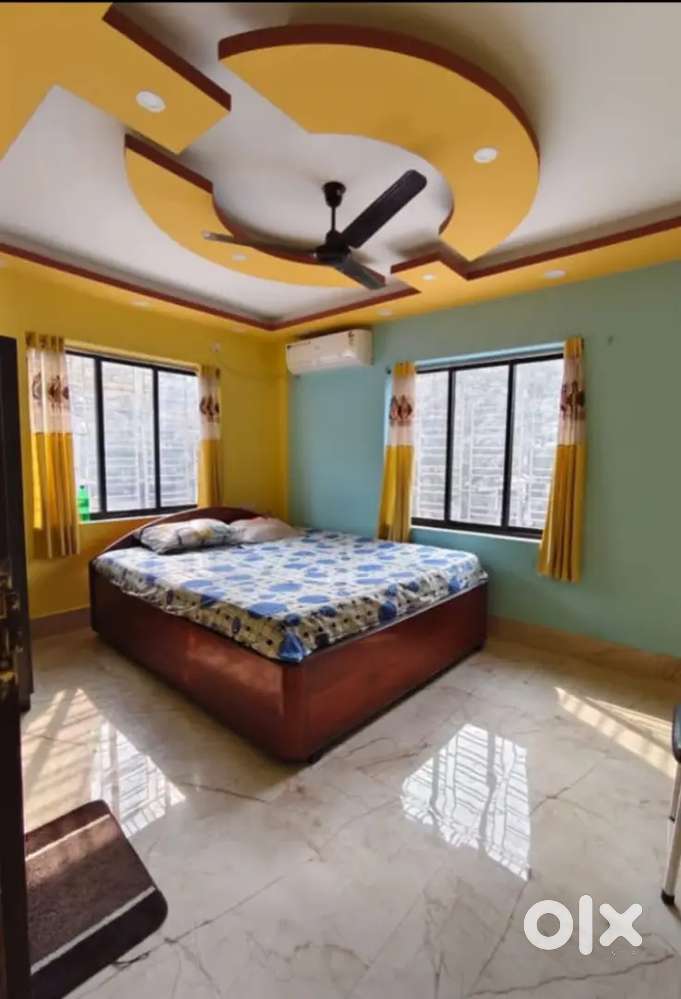 3BHK FURNISHED FLAT AT NEWTOWN AA1 AB BLOCK, BESIDE NEWTOWN BUS STAND