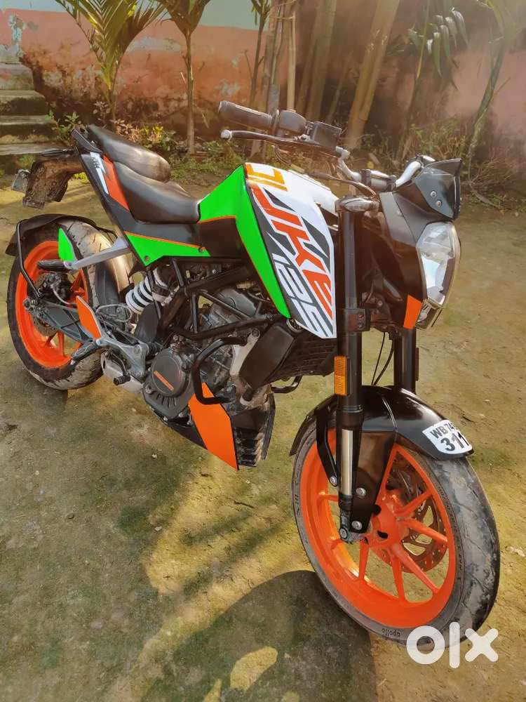 KTM bike full condition gadi 125cc