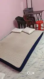 Mattress, 2 Chairs, 1 stool and 1 table