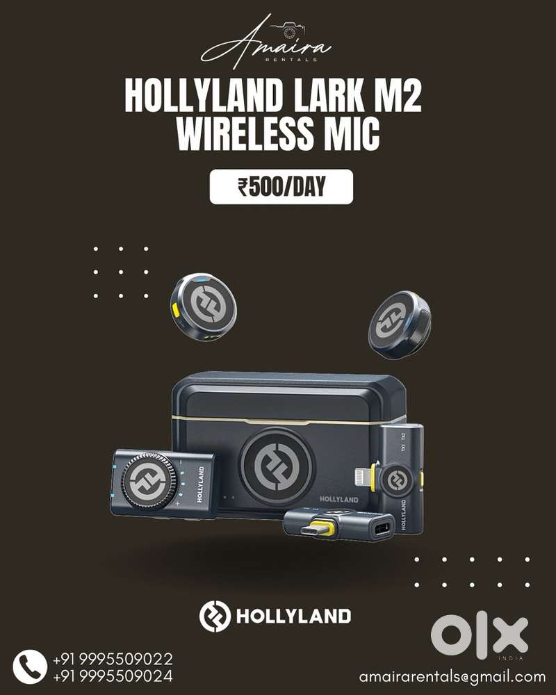 Hollyland Lark m2 mic for Rent