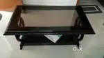 Wooden Tea Table with Glass top