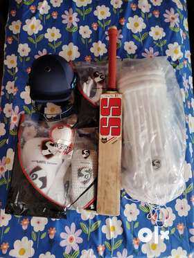 All orginal item ss helmet sg gloves bad thipad or l gard   only bat use 3 time and nothing use