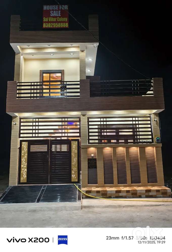 LUXURY 2 BHK HOUSE 1100 PLOT 1400 COVERD EAST FACE, 25 FIT ROAD