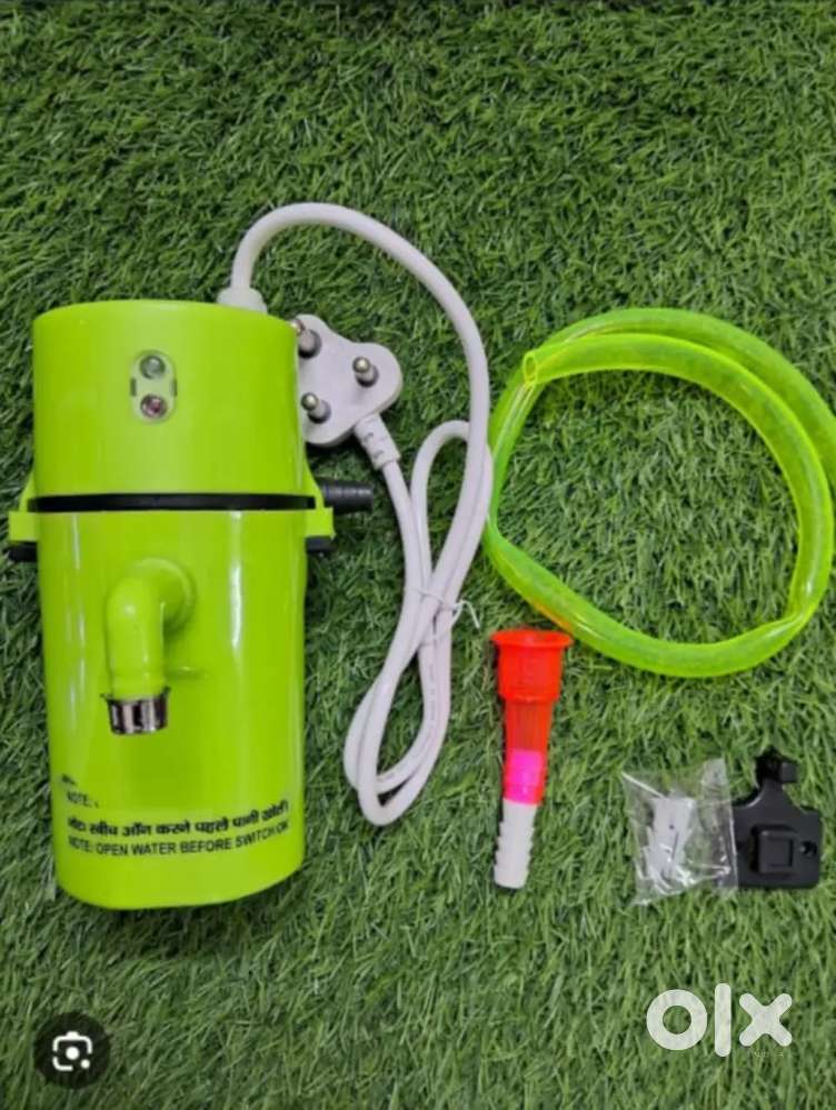 Mini geyser aur bathroom all working