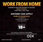 Work from home