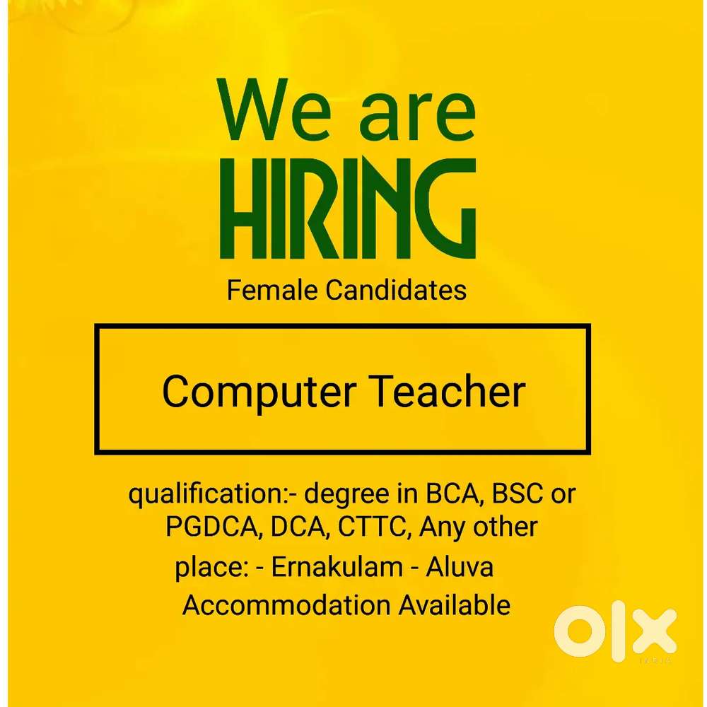 Computer Teacher/ Faculty