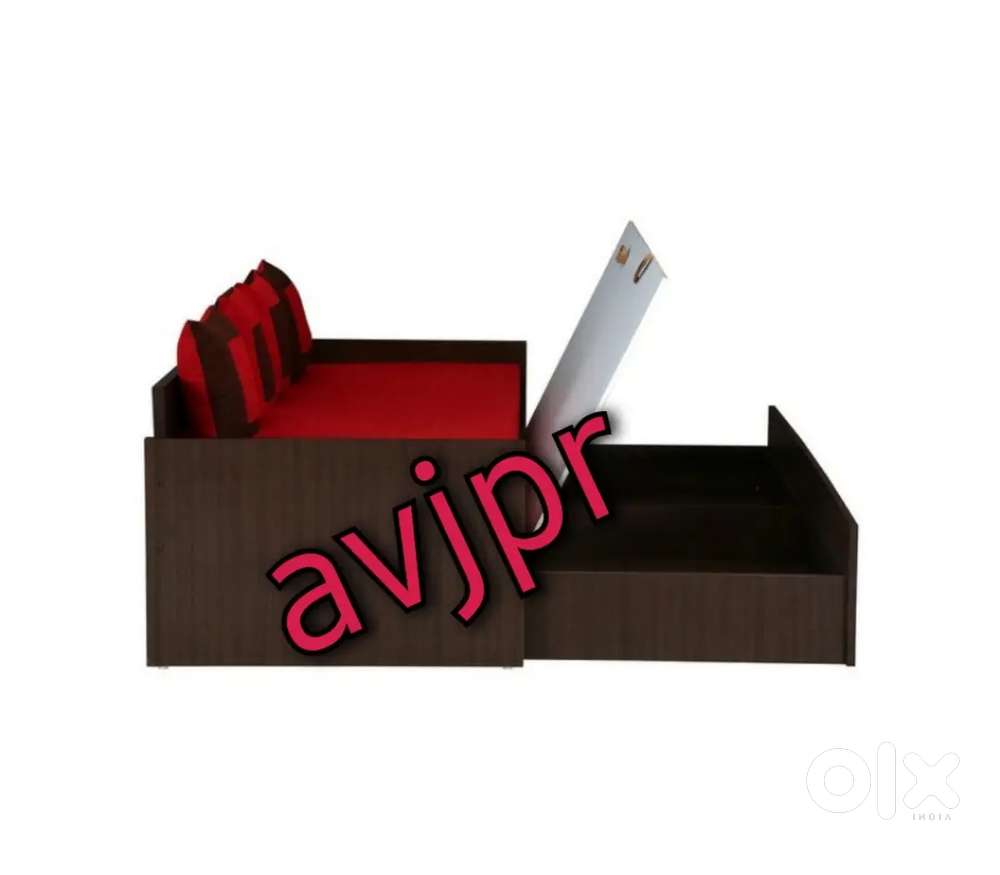 New wooden sofa cum bed diwan cum bed with storage box just rs 9599