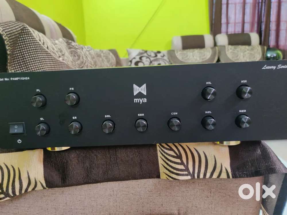 Power amplifier 12channel, 7.1 Speakers Craftel