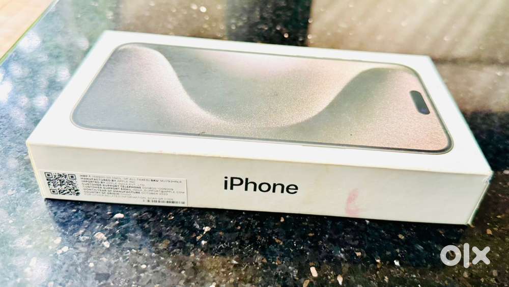 iPhone 15 pro max 97 % battery health no scratch  India pes