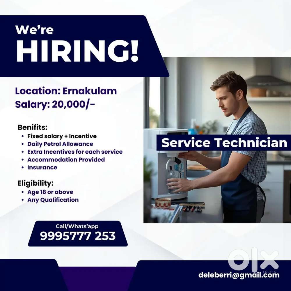Service Technician Job Vaccancy