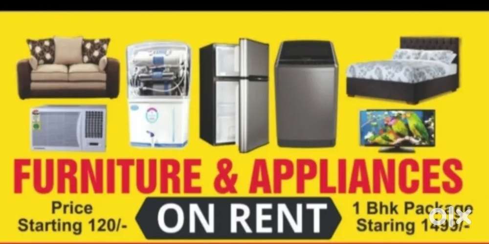 Furniture appliances on RENT