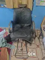 PARLOUR CHAIR WITH COVER GOOD CONDITION
