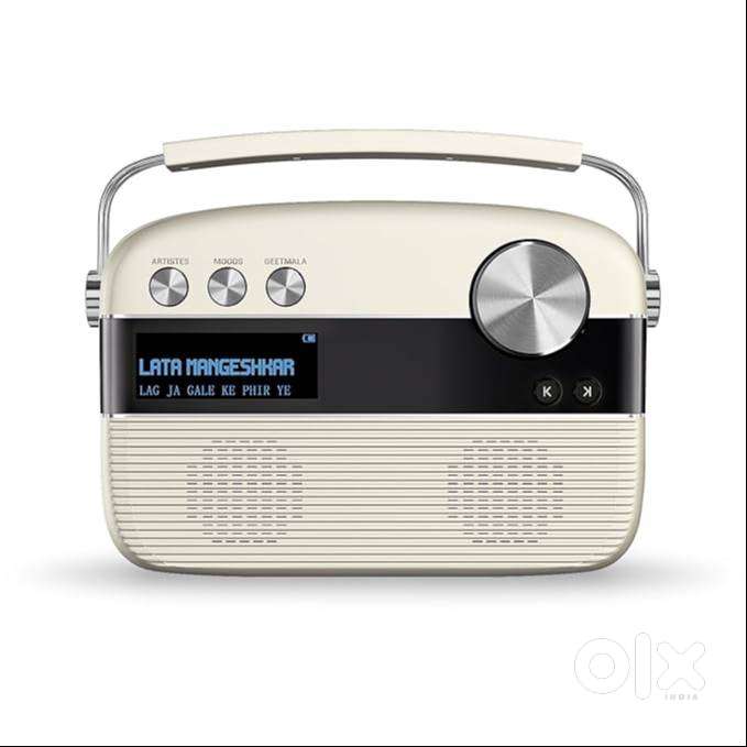 Saregama Carvaan Hindi - Portable Music Player  (Porcelain White)