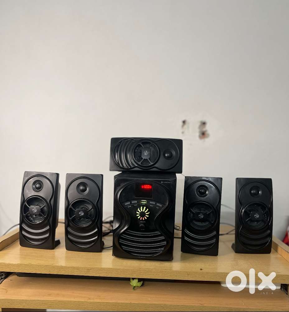 Home Theater Speaker System – Fully Working, Powerful Bass