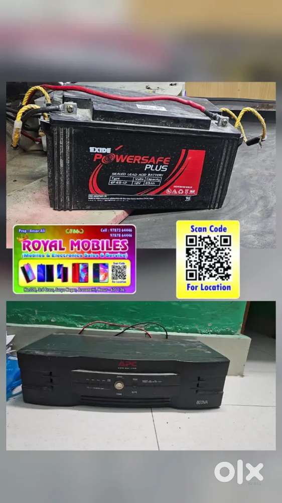 Ups INVATER and Battery