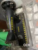 Usha black manual sewing  machine with cover