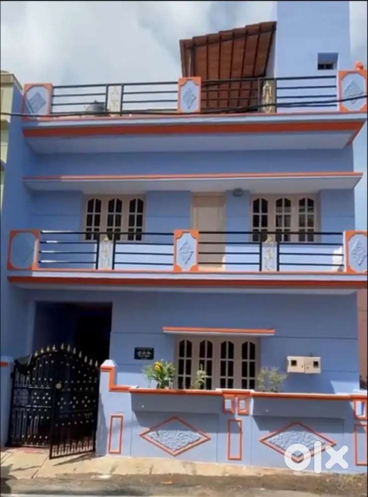 24x25 = 600 sft  2bhk duiplex house sale Balaji layout vajarahalli