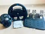 Logitech G923 Racing Wheel + Driving Force Shifter Combo Brand New!