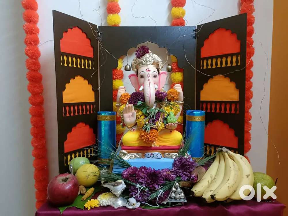 Ganpati wooden decoration