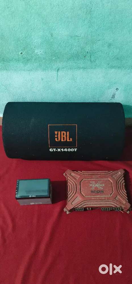 SONY AMPLIFIER 500W JBL 1400W WOOFER UNPLUG SCREEN FOR CAR